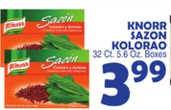 Bravo Supermarkets Knorr sazon kolorao offer
