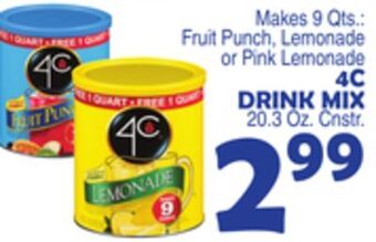 Bravo Supermarkets 4c drink mix offer