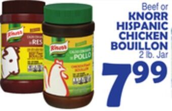 Bravo Supermarkets Knorr hispanic chicken bouillon offer