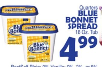 Bravo Supermarkets Blue bonnet spread offer
