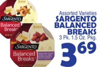 Bravo Supermarkets Sargento balanced breaks offer