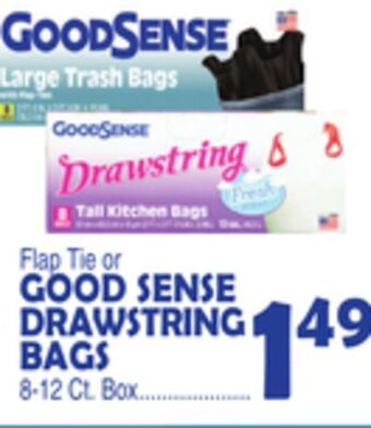 Bravo Supermarkets Good sense drawstring bags offer