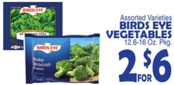 Bravo Supermarkets Birds eye vegetables offer