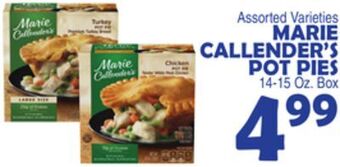 Bravo Supermarkets Marie callender's pot pies offer