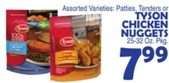 Bravo Supermarkets Tyson chicken nuggets offer