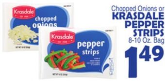 Bravo Supermarkets Krasdale pepper strips offer