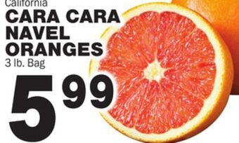 Bravo Supermarkets Cara cara navel oranges offer