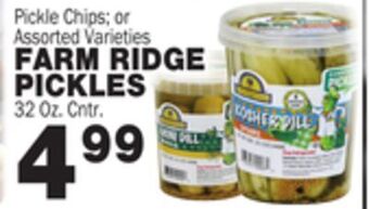 Bravo Supermarkets Farm ridge pickles offer