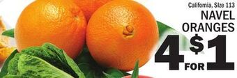 C Town Navel oranges offer