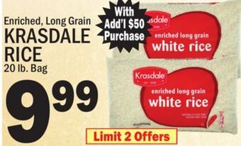 C Town Krasdale rice offer