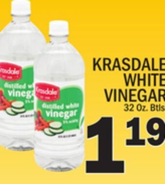 C Town Krasdale white vinegar offer