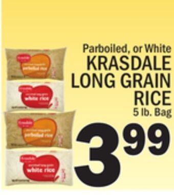 C Town Krasdale long grain rice offer