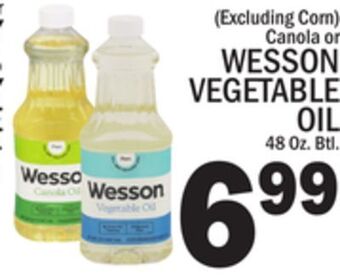 C Town Wesson vegetable oil offer