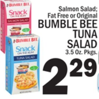 C Town Bumble bee tuna salad offer