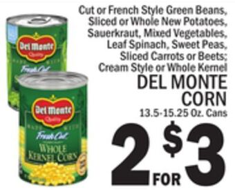 C Town Del monte corn offer