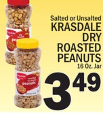 C Town Krasdale dry roasted peanuts offer