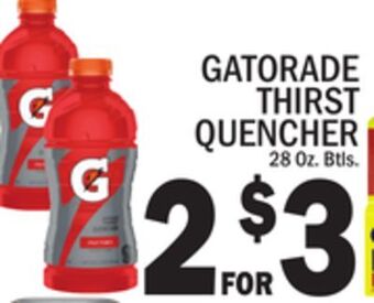 C Town Gatorade thirst quencher offer