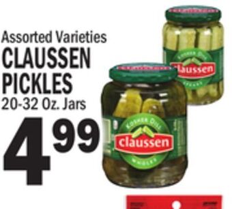 C Town Claussen pickles offer