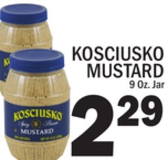 C Town Kosciusko mustard offer