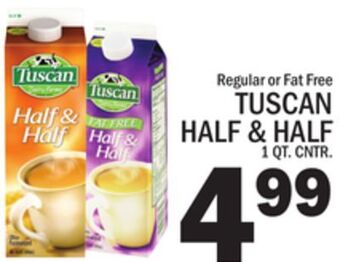 C Town Tuscan half & half offer