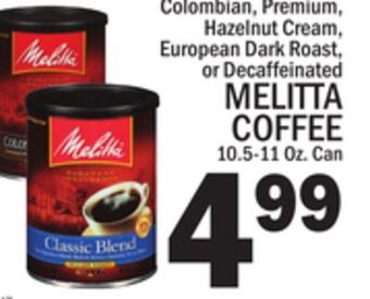 C Town Melitta coffee offer