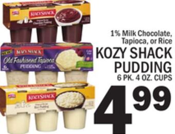 C Town Kozy shack pudding offer