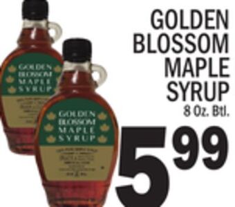 C Town Golden blossom maple syrup offer