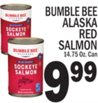 C Town Bumble bee alaska red salmon offer