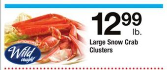 ACME Large snow crab clusters offer