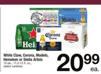 ACME White claw, corona, modelo, heineken or stella artois offer