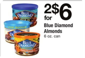 ACME Blue diamond almonds offer