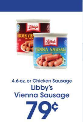 Price Rite Libby's vienna sausage offer