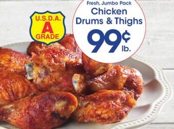 Price Rite Chicken drums & thighs offer