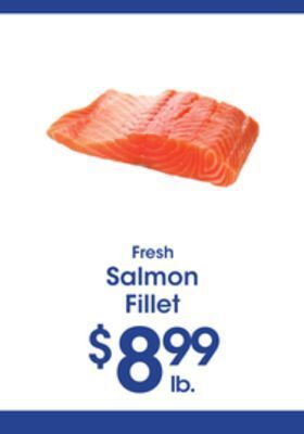 Price Rite Fresh salmon fillet offer