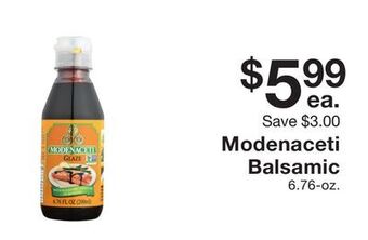 Fairway Store Market Modenaceti balsamic offer