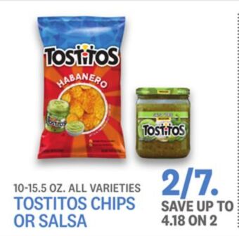 Kings Food Markets Tostitos chips or salsa offer
