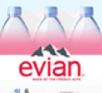 Kings Food Markets Evian spring water offer