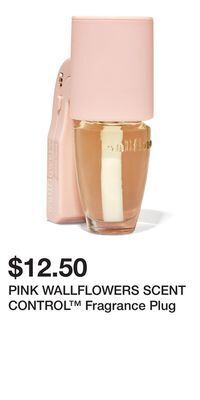 Bath & Body Works Pink wallflowers scent control™ fragrance plug offer