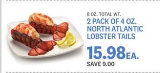 Kings Food Markets North atlantic lobster tails offer