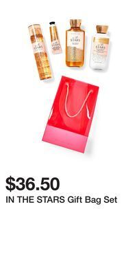 Bath & Body Works In the stars gift bag set offer