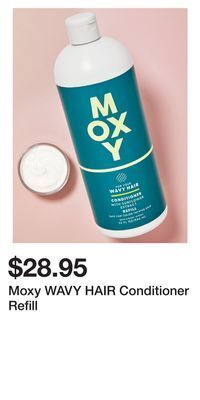 Bath & Body Works Moxy wavy hair conditioner refill offer