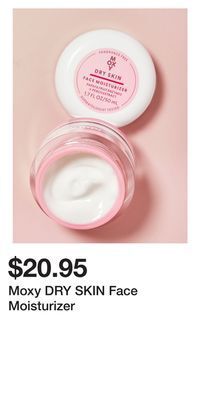 Bath & Body Works Moxy dry skin face moisturizer offer