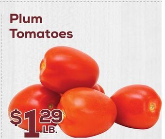DeCicco & Sons Plum tomatoes offer