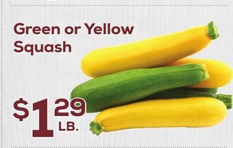 DeCicco & Sons Green or yellow squash offer