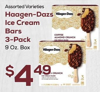 DeCicco & Sons Haagen-dazs ice cream bars 3-pack offer