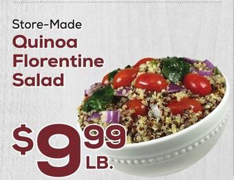 DeCicco & Sons Quinoa florentine salad offer