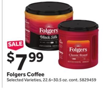 Stop&Shop Folgers coffee offer
