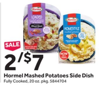Stop&Shop Hormel mashed potatoes side dish offer