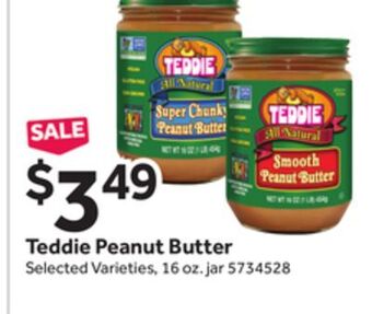 Stop&Shop Teddie peanut butter offer