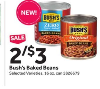 Stop&Shop Bush's baked beans offer